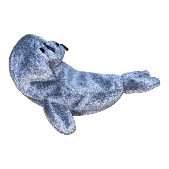 Ty Beanie Babies Slippery Seal 1999 Plush Stuffed Animal Hang 5th Gen Tush 7th G - Picture 3 of 9